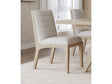 Sumire Ginger and Natural Linen Solid Wood Dining Chair (Set of 2) by Modus Furniture at Eve Furniture