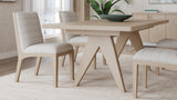 Sumire Ginger Ash Wood Rectangular Extension Table by Modus Furniture at Eve Furniture