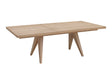 Sumire Ginger Ash Wood Rectangular Extension Table by Modus Furniture at Eve Furniture