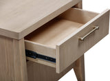 Sumire Ginger One Drawer One Shelf Ash Wood Nightstand by Modus Furniture at Eve Furniture