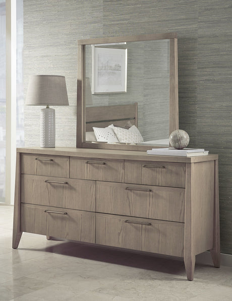 Sumire Ginger Seven Drawer Ash Wood Dresser by Modus Furniture at Eve Furniture