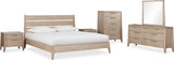 Sumire Ginger Seven Drawer Ash Wood Dresser by Modus Furniture at Eve Furniture