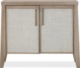 Sumire Ginger/Natural Cane Two Door Ash Wood Bachelor Chest by Modus Furniture at Eve Furniture
