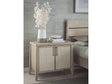 Sumire Ginger/Natural Cane Two Door Ash Wood Bachelor Chest by Modus Furniture at Eve Furniture