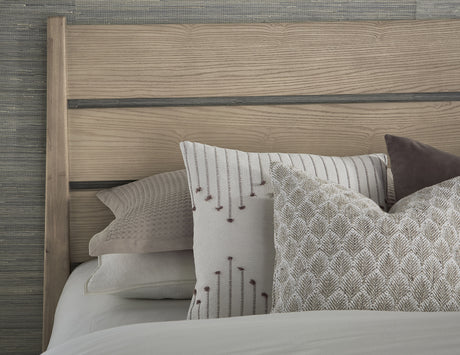 Sumire Slatted Ash Wood Eastern King Platform Bed in Ginger by Modus Furniture at Eve Furniture