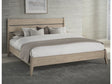 Sumire Slatted Ash Wood Eastern King Platform Bed in Ginger by Modus Furniture at Eve Furniture