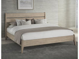 Sumire Slatted Ash Wood Eastern King Platform Bed in Ginger by Modus Furniture at Eve Furniture