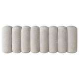 Summer Beige Chenille Upholstered Channel Accent Bench by Coaster at Eve Furniture