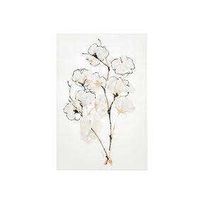 Summer Cotton IV by Chris Paschke a Hand Embellished Textured Canvas by Mercana at Eve Furniture