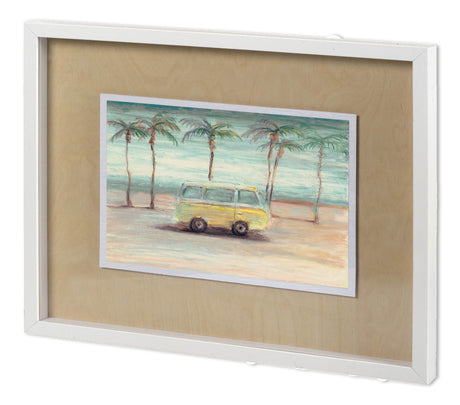 Summer Day I by Mercana Studio a Hand Embellished Textured Framed Art Print Matted under Glass by Mercana at Eve Furniture