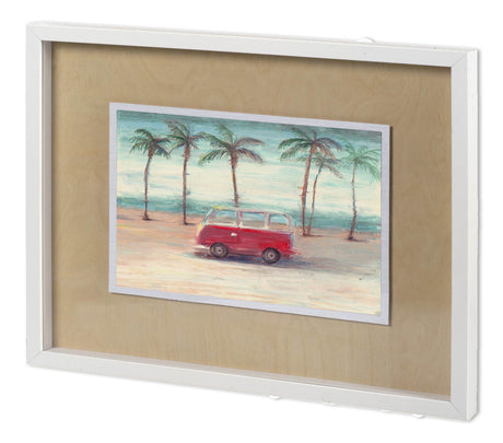 Summer Day II by Mercana Studio a Hand Embellished Textured Framed Art Print Matted under Glass by Mercana at Eve Furniture