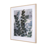 Summer Foliage I by Mercana Studio a Hand Embellished Textured Framed Art Print Matted under Glass by Mercana at Eve Furniture