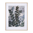 Summer Foliage I by Mercana Studio a Hand Embellished Textured Framed Art Print Matted under Glass by Mercana at Eve Furniture