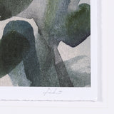 Summer Foliage II by Mercana Studio a Hand Embellished Textured Framed Art Print Matted under Glass by Mercana at Eve Furniture