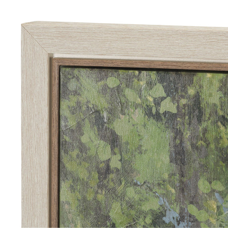 Summer Garden II by Mercana Studio Hand-Embellished Textured Framed Canvas Artwork by Mercana at Eve Furniture