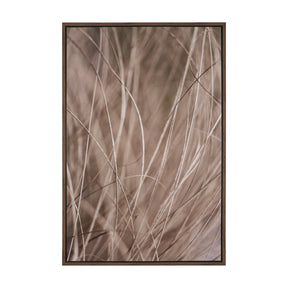 Summer Grass 3 by Mareike Bohmer Hand-Embellished Textured Framed Canvas Art Print by Mercana at Eve Furniture