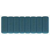 Summer Peacock Blue Upholstered Channel Tufted Accent Bench by Coaster at Eve Furniture