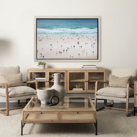 Summer Sands II by Joseph Eta a Framed Photo Art Print Matted under Glass by Mercana at Eve Furniture