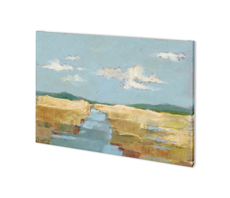 Summer Wetland II by Ethan Harper a Hand Embellished Textured Canvas by Mercana at Eve Furniture
