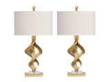 Summit Gold Table Lamp (Set of 2) by Crestview at Eve Furniture