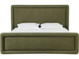 Summit Moss Upholstered Queen Bed by Modus Furniture at Eve Furniture