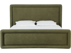 Summit Moss Upholstered Queen Bed by Modus Furniture at Eve Furniture