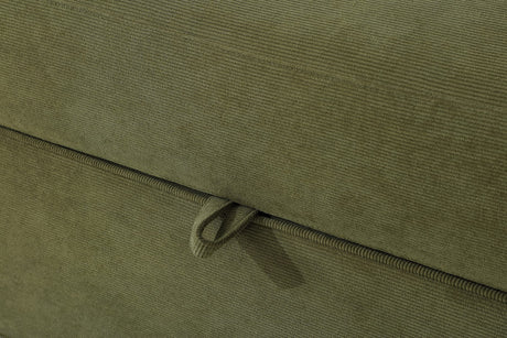 Summit Moss Upholstered Storage Bench by Modus Furniture at Eve Furniture
