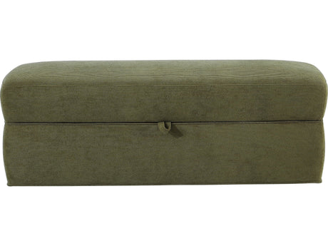 Summit Moss Upholstered Storage Bench by Modus Furniture at Eve Furniture