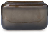 Sumner Gray/Gold Finish Vase by Ashley at Eve Furniture