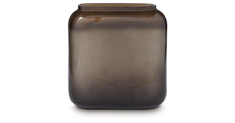 Sumner Gray/Gold Finish Vase by Ashley at Eve Furniture