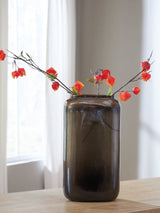 Sumner Gray/Gold Finish Vase by Ashley at Eve Furniture