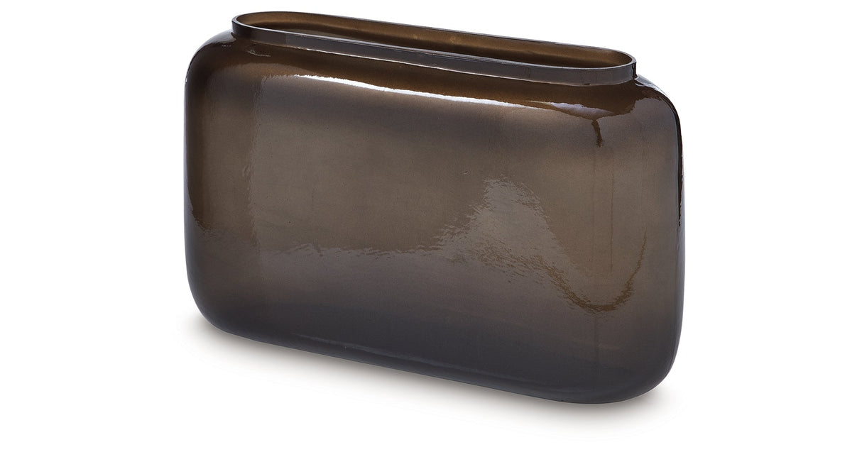 Sumner Gray/Gold Finish Vase by ASHLEY FURNITURE at Eve Furniture