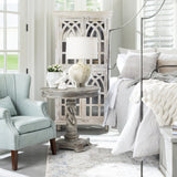 Sumner Grey/Blush Table Lamp by Crestview at Eve Furniture