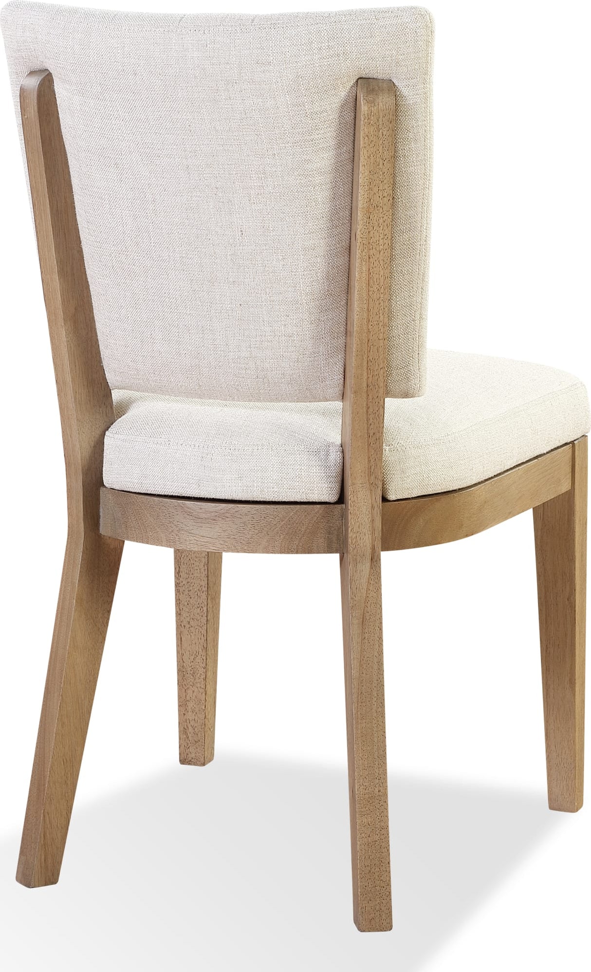 Sumner Natural Channel Back Upholstered Dining Chair (Set of 2)