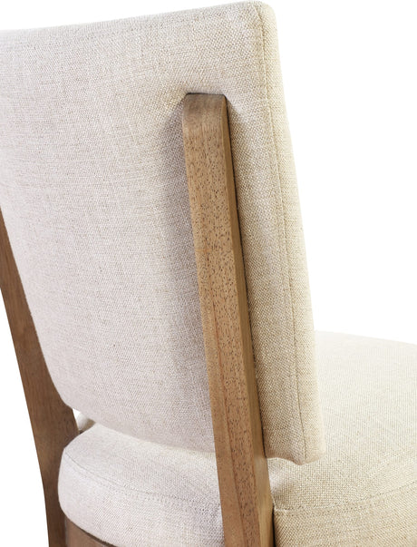 Sumner Natural Channel Back Upholstered Dining Chair (Set of 2) by Modus Furniture at Eve Furniture