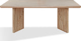 Sumner Natural Double Pedestal Oak Dining Table by Modus Furniture at Eve Furniture