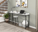 Sumter White Adjustable Over The Bed Desk by Homelegance at Eve Furniture