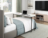 Sumter White Adjustable Over The Bed Desk by Homelegance at Eve Furniture