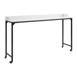 Sumter White Adjustable Over The Bed Desk by Homelegance at Eve Furniture