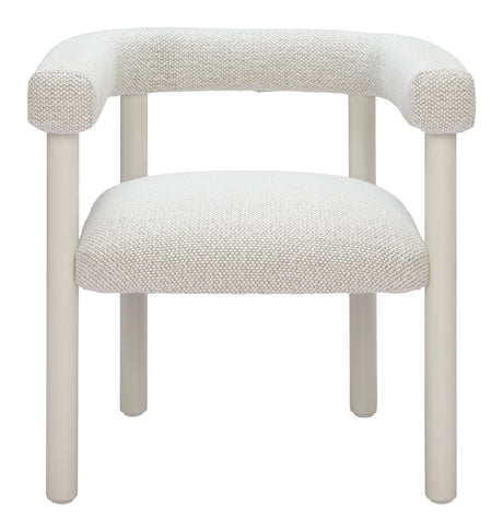 Sunbath White Outdoor Dining Chair (Set of 2) by Zuomod at Eve Furniture