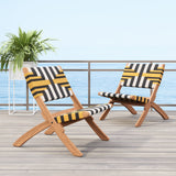 Sunbeam Multicolor Outdoor Lounge Chair by Zuomod at Eve Furniture