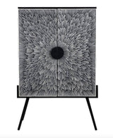 Sunburst Wine Cabinet by Moe's Home at Eve Furniture