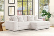 Sunday Beige 2-Piece Right Arm Facing (RAF) Sectional by Happy Homes at Eve Furniture