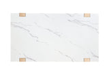 Sundbry White/Natural Coffee Table