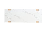 Sundbry White/Natural Sofa Table by Furniture of America at Eve Furniture