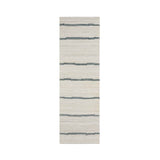 Sunderland Jute Ivory/Dark Blue Stripe Rug by Classic Home at Eve Furniture