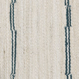 Sunderland Jute Ivory/Dark Blue Stripe Rug by Classic Home at Eve Furniture
