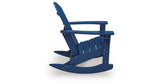 Sundown Shores Blue Outdoor Rocking Chair by ASHLEY FURNITURE at Eve Furniture