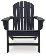 Sundown Treasure Black Adirondack Chair