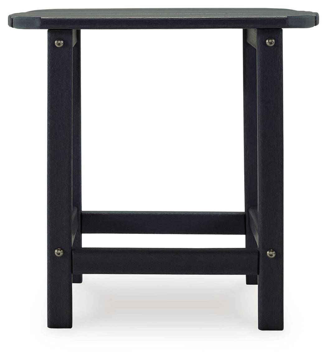 Sundown Treasure Black End Table by Ashley at Eve Furniture